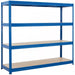 Commercial Blue Heavy Duty Shelving Unit 4 Shelves 1200kg Loading Capacity 1600x600x1800mm |  SP600C Makfry
