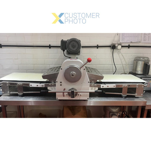 Professional Dough Sheeter Counter Top Roller Width 380mm | Spt380 Makfry