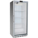600lt Commercial Refrigerator Stainless Steel Upright Cabinet Single Glass Door Ventilated Cooling | Sr600 G Makfry
