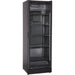 Commercial Upright Beverage Bottle Cooler 360 Litres Single Hinged Glass Door Black 600x620x1800mm | Ssh48 Makfry
