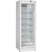 Commercial Upright Beverage Bottle Cooler 360 Litres Single Hinged Glass Door White 600x620x1860mm | Ssh50 Makfry