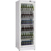 Commercial Upright Beverage Bottle Cooler 360 Litres Single Hinged Glass Door White 600x620x1860mm | Ssh50 Makfry