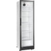 Commercial Upright Beverage Bottle Cooler 392 Litres Single Hinged Glass Door Black &Amp; White 578x605x1990mm | Ssh56 Makfry