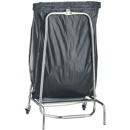Professional Sack Holder Trolley with Castors & Pedal Closed mouth |  STBH01 Makfry