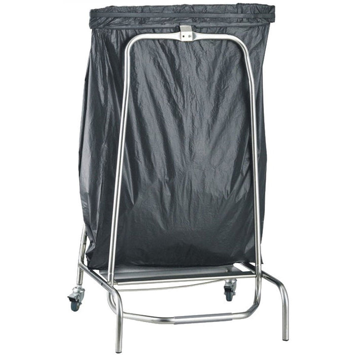 Professional Sack Holder Trolley with Castors & Pedal Closed mouth |  STBH01 Makfry