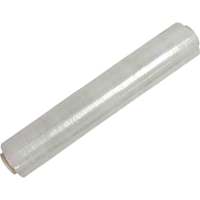 Premium 7 μm PE Pre-Stretch Film 40 cm × 600 m Flush 2″ Core Transparent|  SWRAP38 Makfry