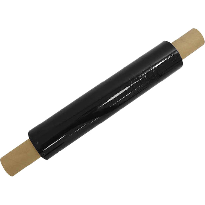 Premium 17 μm PE Stretch Film 40 cm × 300 m Extended 1.5″ Core Black |  SWRAP24 Makfry