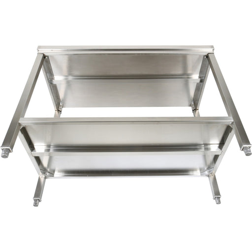Professional Stainless Steel Work Table With Undershelf &Amp; 5cm Upstand 2000x600x950mm | Swt60200 B Makfry