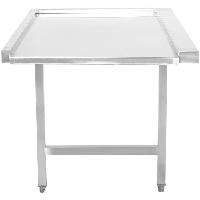 Unloading table Left side 1100x650x850mm No bottom shelf No splashback Stainless steel |  SWT11065R