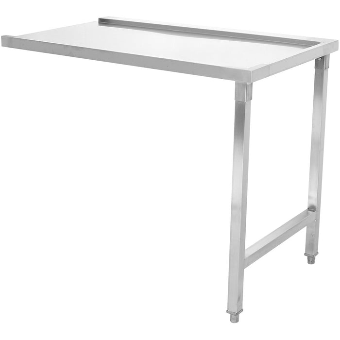 Unloading table Right side 600x650x850mm No bottom shelf No splashback Stainless steel |  SWT6065L