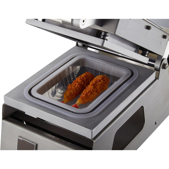 Vacuum Tray Sealer 200x140x50mm Trays Table Top 0.5kW |  SY01