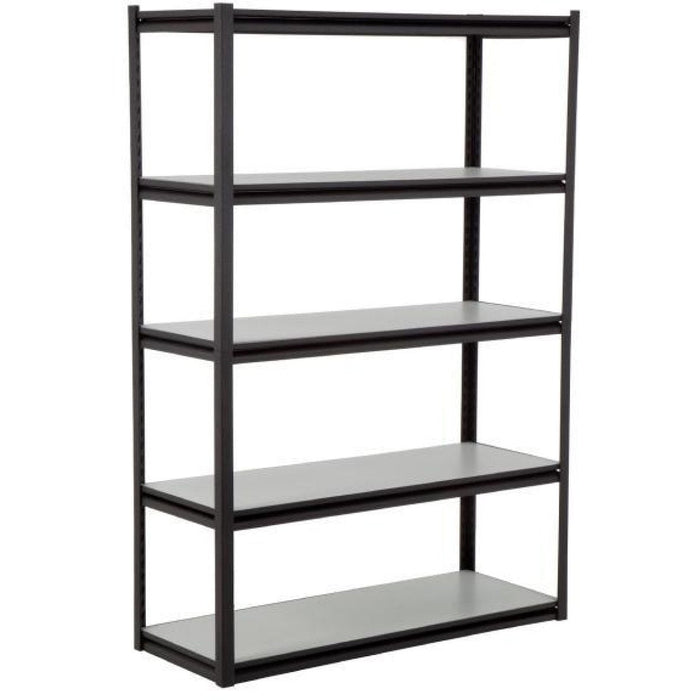 Commercial Heavy Duty Boltless Shelving Unit 5 Shelves 500kg Loading Capacity 915x457x1830mm |  SY1836LDC Makfry