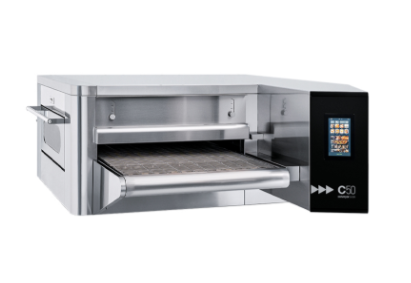 Prismafood Italian 20″ Electric Conveyor Pizza Oven With Stand C50 Canmac Catering Equipment