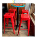 Black Table base Round Ø18'' Bar height Sandtex coating |  T18RBARH Makfry