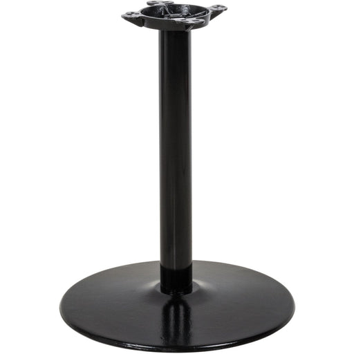 Black Table base Round Ø18'' Standard height Sandtex coating |  T18RTH Makfry