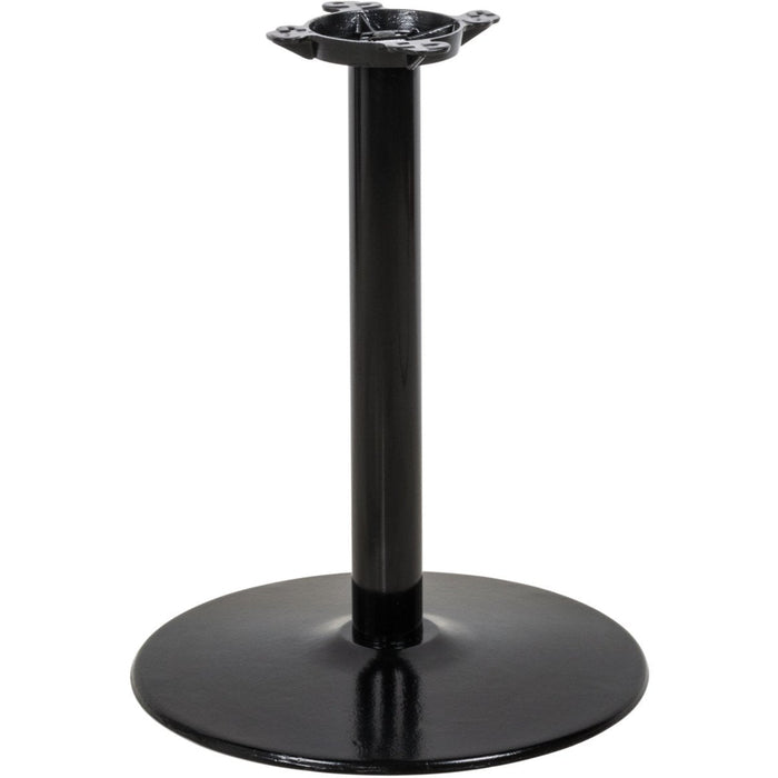 Black Table base Round Ø18'' Standard height Sandtex coating |  T18RTH Makfry