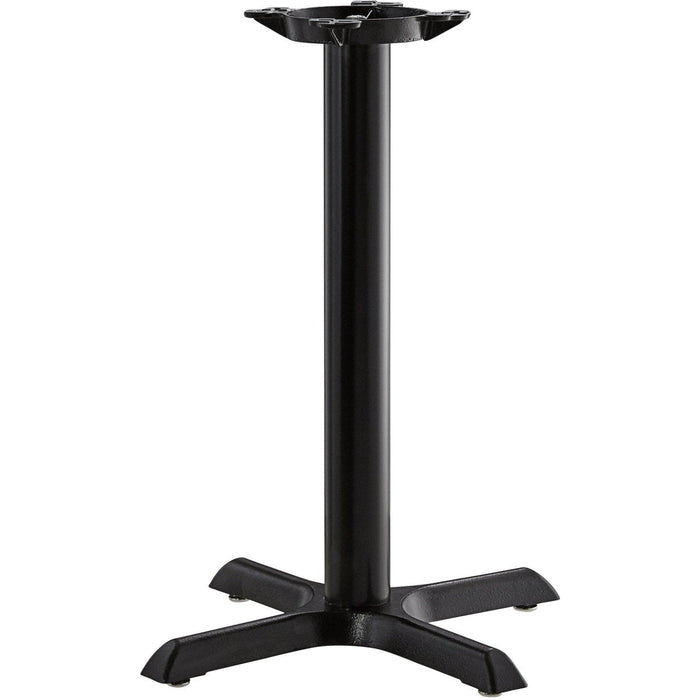 Black Table base 22x22'' Standard height Sandtex coating |  T2222TH Makfry