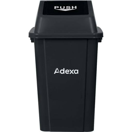Plastic Waste Bin 100 litres Black |  TB100Y Makfry