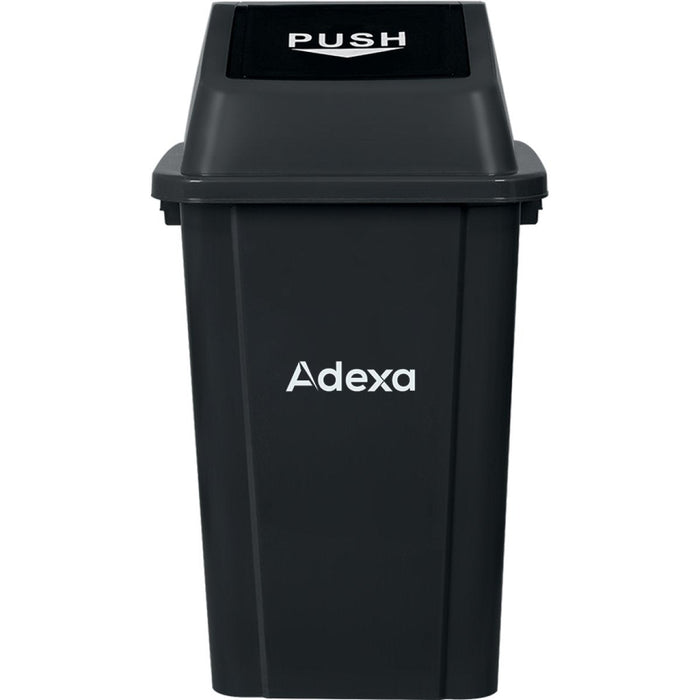 Plastic Waste Bin 100 litres Black |  TB100Y Makfry