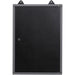 Professional Grey and Black Wall Mounted Tool Cabinet with Key 400x200x600mm |  TC001 Makfry