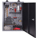 Professional Grey and Black Wall Mounted Tool Cabinet with Key 400x200x600mm |  TC001 Makfry
