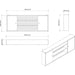 Professional Grey and Black Wall Mounted Double Door Tool Cabinet with Open Shelf/Rack and Key 1600x200x600mm |  TC003A Makfry