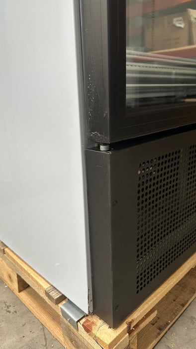 B Grade Tefcold Display Fridge Glass 2 Door FSC1950H Canmac Catering Equipment