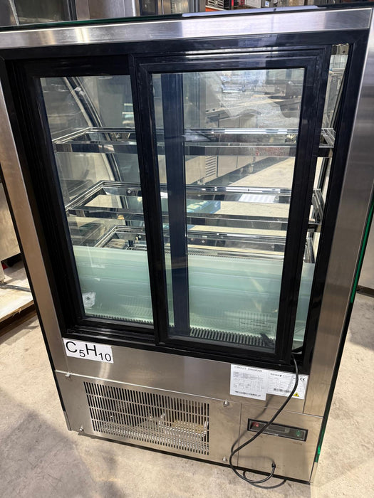 TEFCOLD LPD900C CURVED CAKE COLD DISPLAY CABINET FRIDGE REFUSBIHED