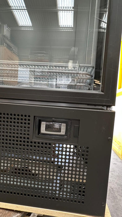 B Grade Tefcold Display Fridge Glass 2 Door FSC1950H Canmac Catering Equipment