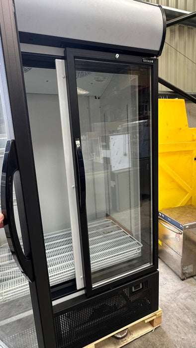 B Grade Tefcold Display Fridge Glass 2 Door FSC1950H Canmac Catering Equipment