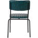 Modern Bistro Dining Chair Dining Chair with PU Leather Seat Green 460x565x795mm |  TGS004 Makfry