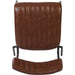 Modern Bistro Dining Chair Dining Chair with PU Leather Seat Light Brown 460x565x795mm |  TGS008 Makfry