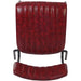 Modern Bistro Dining Chair Dining Chair with PU Leather Seat Red 460x565x795mm |  TGS010 Makfry