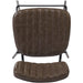 Modern High Bar Stool with PU Leather Seat Grey 460x540x1140mm |  TGS102 Makfry