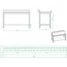 Professional Work Table Stainless Steel Bottom Shelf Upstand 1800x700x900mm | Thats187 A Makfry