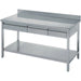 Professional Work Table 3 Drawers Stainless Steel Bottom Shelf Upstand 1800x600x900mm |  Thats186 A3 D Makfry