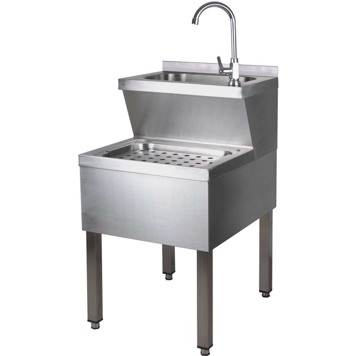 Janitorial Sink & Basin Stainless steel Depth 700mm |  THHWA57K