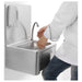 Commercial Hand wash sink Stainless steel Knee control Stainless steel |  THHWR43 Makfry