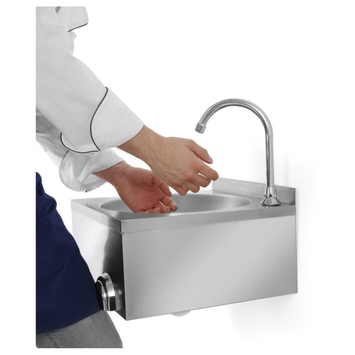 Commercial Hand wash sink Stainless steel Knee control |  VHWR44 Makfry