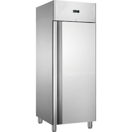 Commercial Refrigerator Stainless Steel Upright Cabinet 450 L 3 Shelves Single Door Static Cooling | Thl400 Tn Makfry