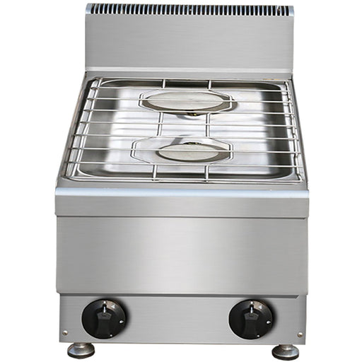 Commercial Countertop Gas Stove 2 Burners 8k W | Thtr2 Makfry