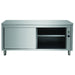 Professional Heated Cupboard Stainless Steel Sliding Doors Width 1600mm Depth 600mm | Thwsr166 Makfry