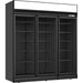 Commercial Display Cooler 1886 Litres Triple Hinged Doors Top Mount Black | Tr202 Black Makfry