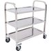 Commercial Serving/Service/Clearing Trolley Stainless steel 3 tier 950x500x940mm |  19011 Makfry