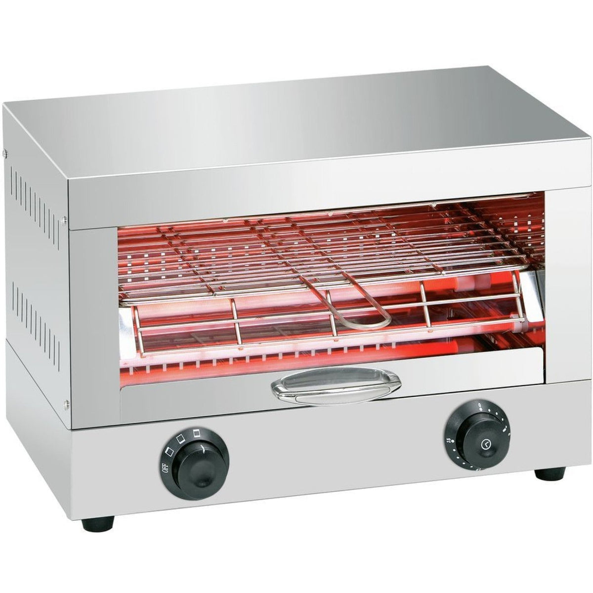 Commercial Grill Toaster & Salamander 150 slices/hour | TS01E — Canmac ...