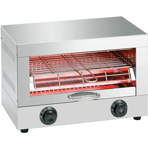 Commercial Grill Toaster & Salamander 150 slices/hour |  TS01E Makfry