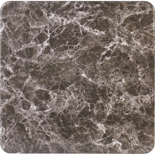 Seamless Square Table Top Black Marble  24x24" |  TT2424BLACKMARBLE Makfry