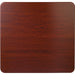 Seamless Square Table Top Mahogany Wood 24x24" |  TT2424MAHOGANYWOOD Makfry