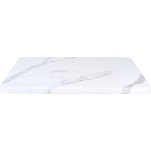 Seamless Square Table Top White Marble  24x24" |  TT2424WHITEMARBLE Makfry