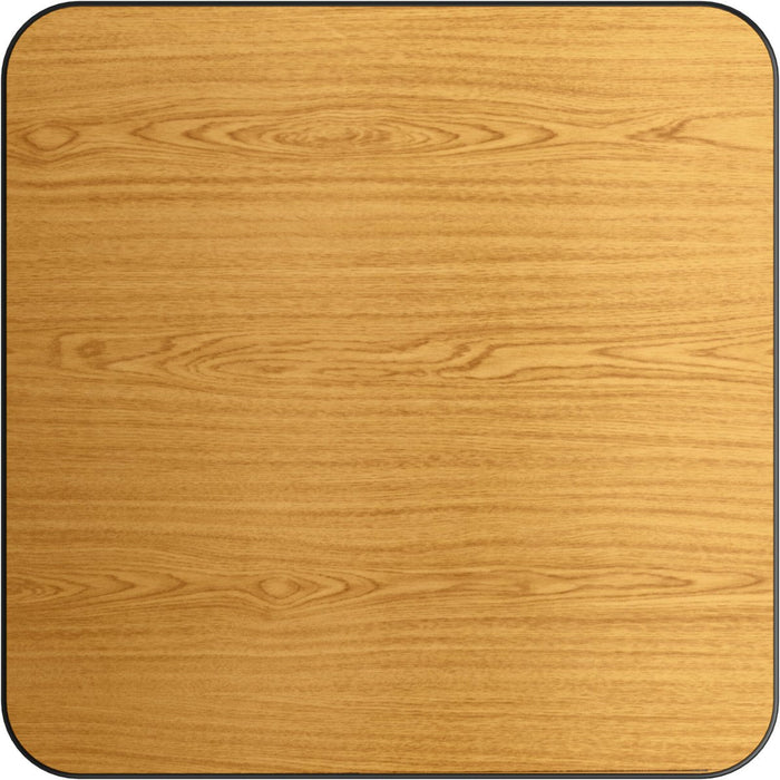 Laminated Square Table top Reversible Walnut & Natural 30x30'' |  TT3030WN Makfry